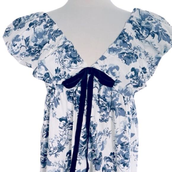 o.p.t. Didi Dress Blue Size Medium NWT - Picture 6 of 10